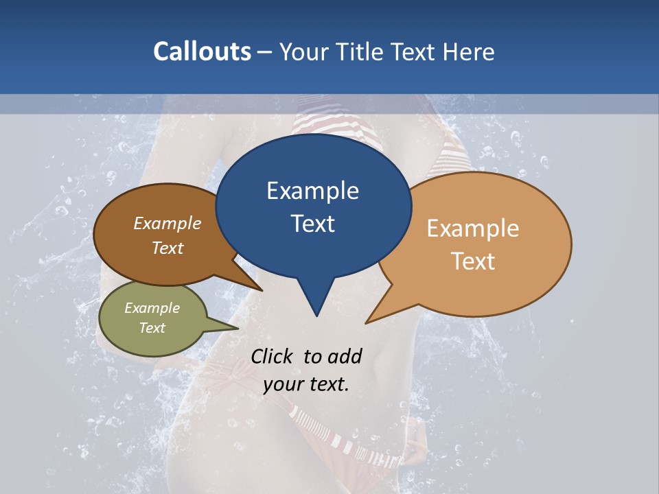 Washing Light White PowerPoint Template