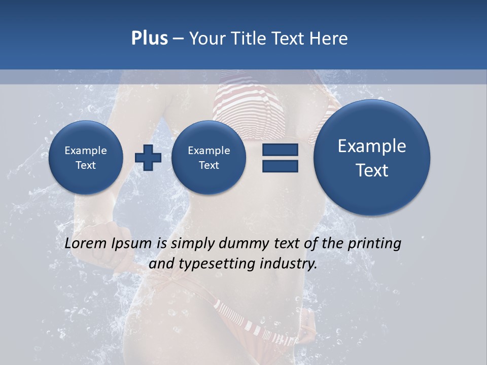 Washing Light White PowerPoint Template