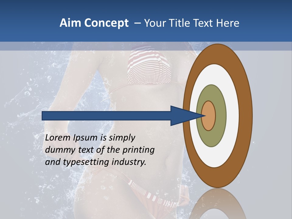 Washing Light White PowerPoint Template