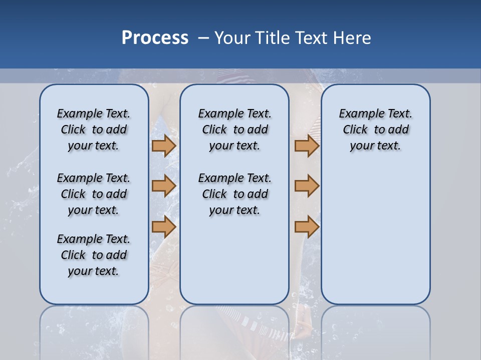 Washing Light White PowerPoint Template