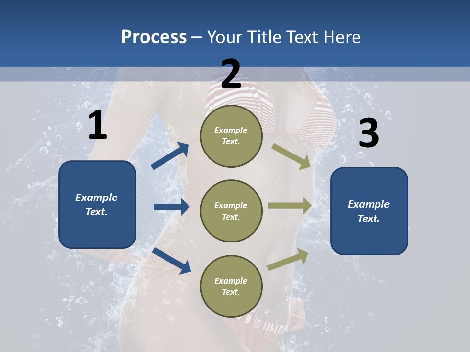 Washing Light White PowerPoint Template