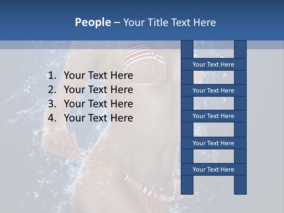 Washing Light White PowerPoint Template