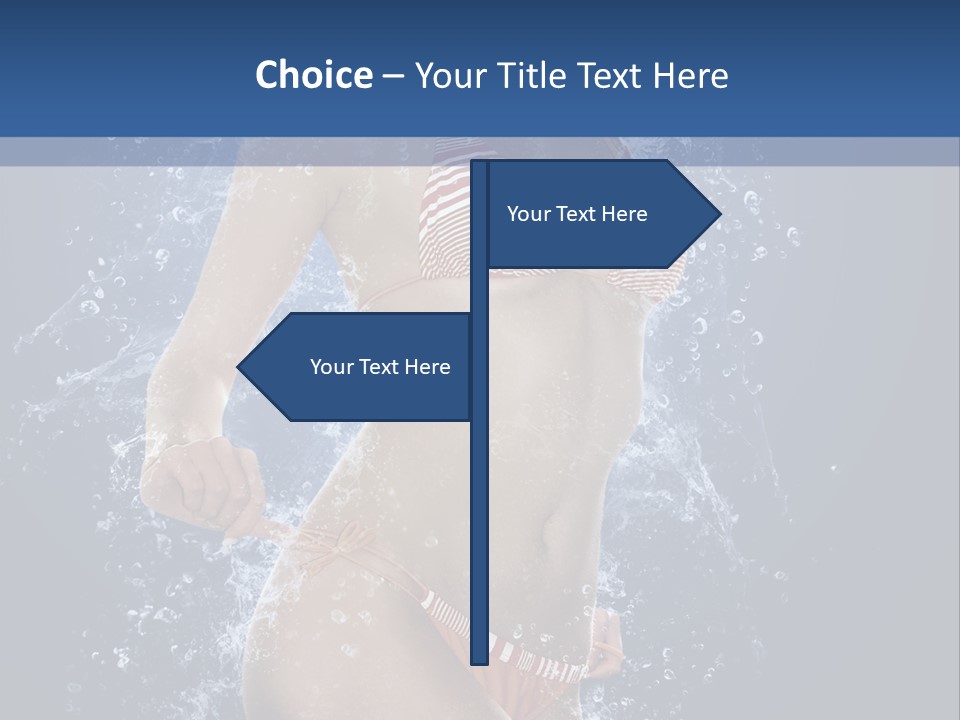 Washing Light White PowerPoint Template