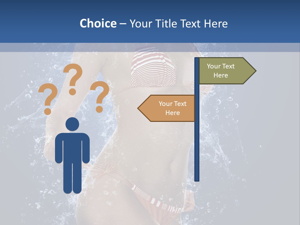 Washing Light White PowerPoint Template