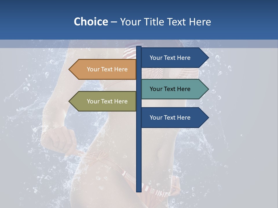 Washing Light White PowerPoint Template