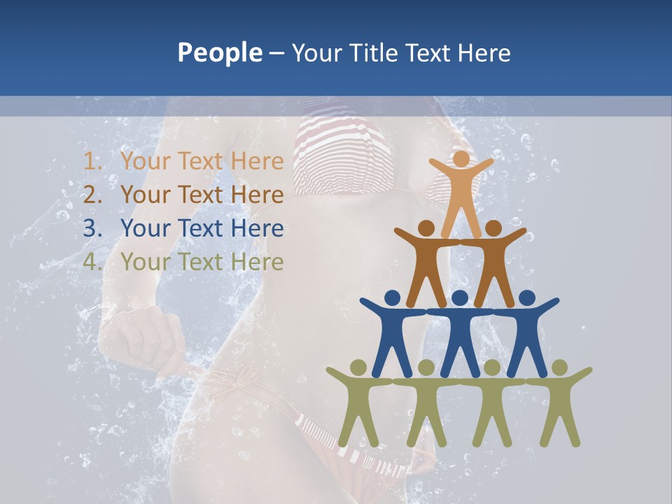 Washing Light White PowerPoint Template