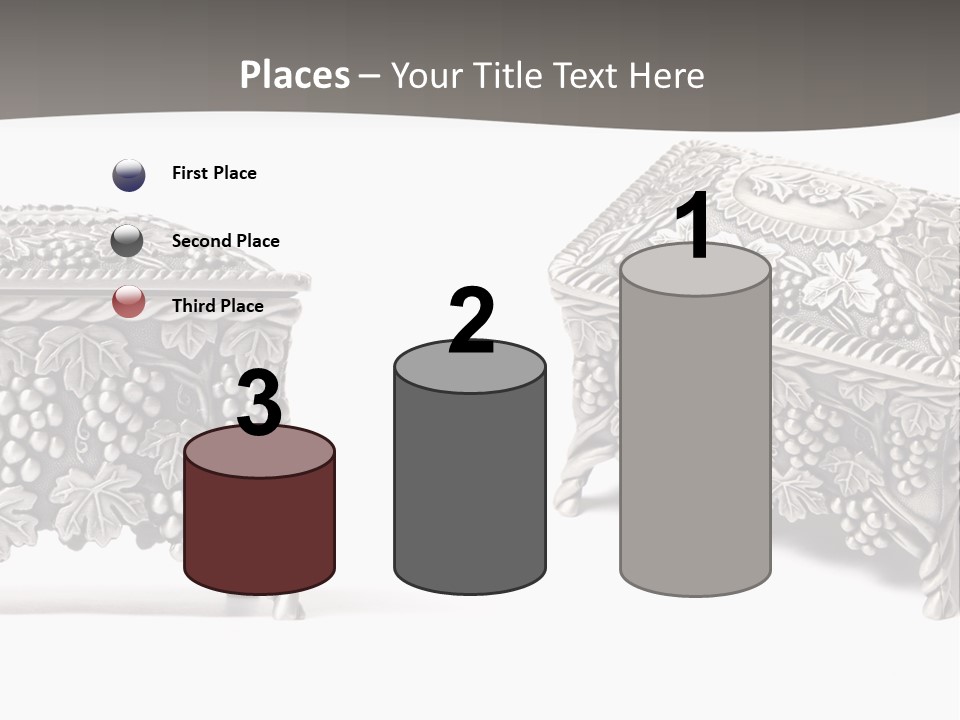 Ancient Jewelery Isolated PowerPoint Template
