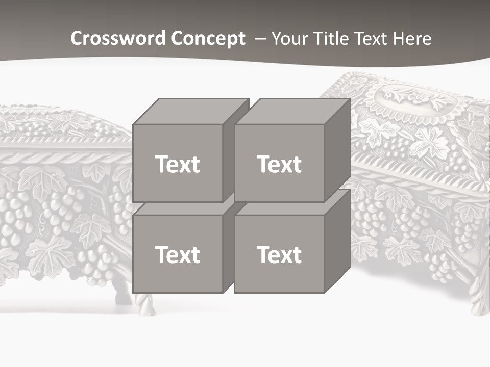 Ancient Jewelery Isolated PowerPoint Template