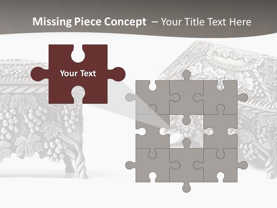 Ancient Jewelery Isolated PowerPoint Template