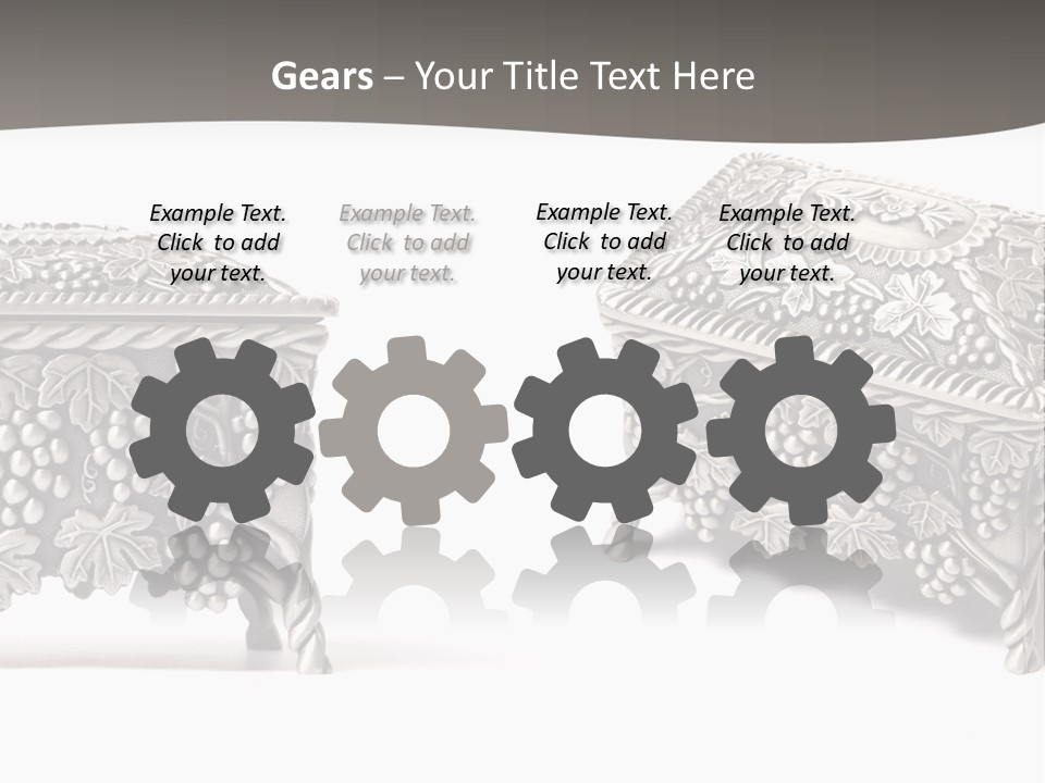 Ancient Jewelery Isolated PowerPoint Template