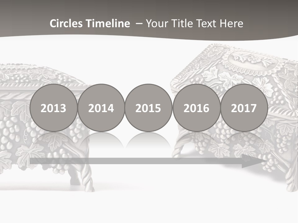 Ancient Jewelery Isolated PowerPoint Template