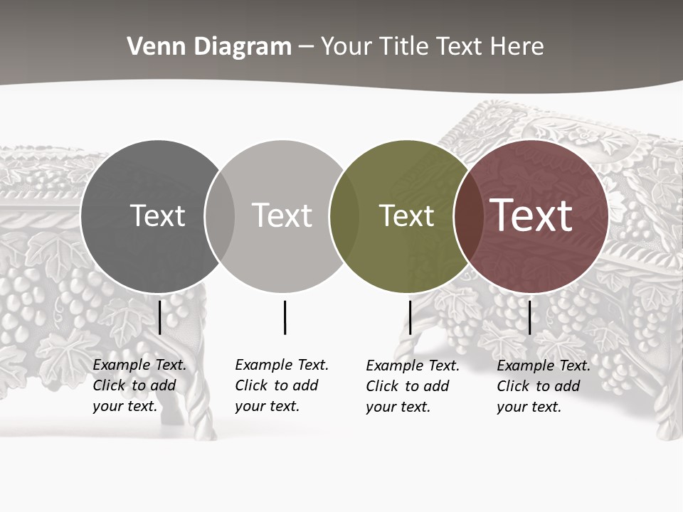 Ancient Jewelery Isolated PowerPoint Template