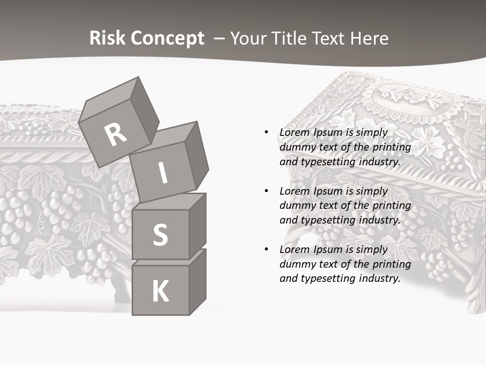 Ancient Jewelery Isolated PowerPoint Template