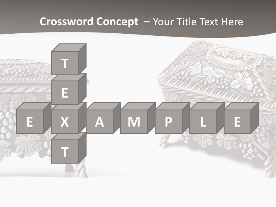 Ancient Jewelery Isolated PowerPoint Template