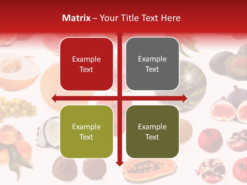 Photography Photo Red PowerPoint Template