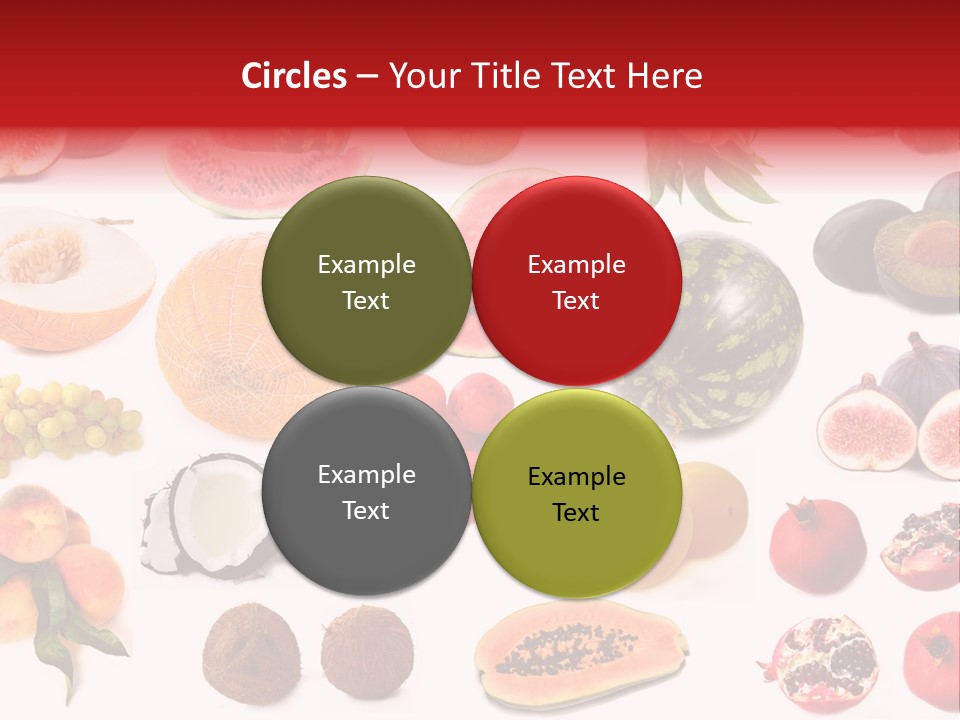 Photography Photo Red PowerPoint Template