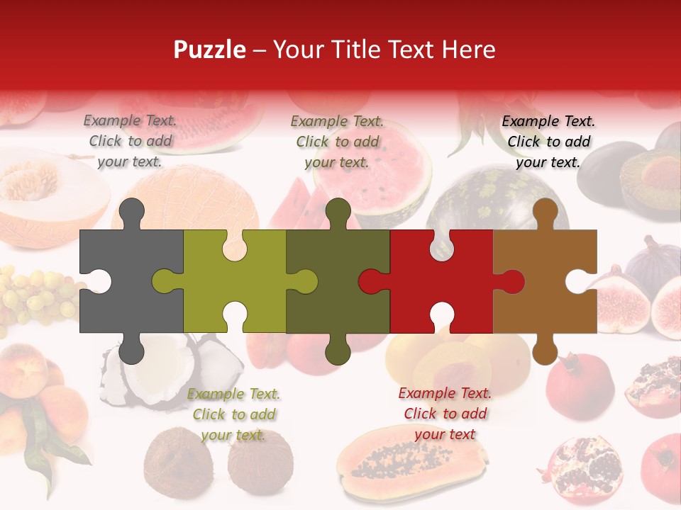 Photography Photo Red PowerPoint Template