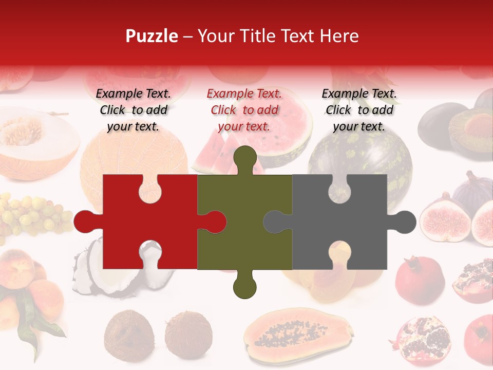 Photography Photo Red PowerPoint Template