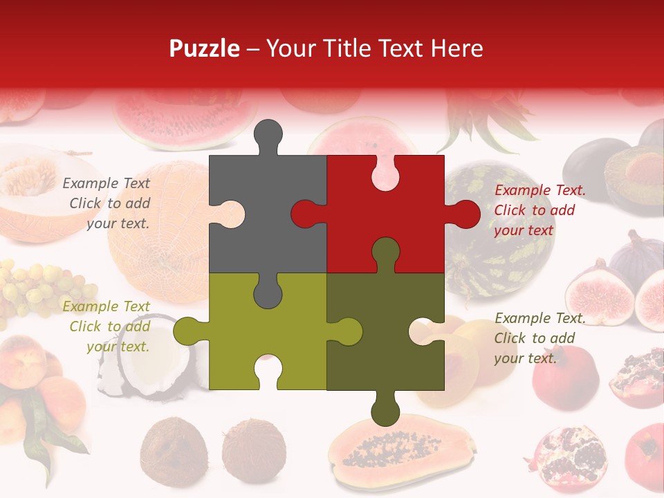 Photography Photo Red PowerPoint Template