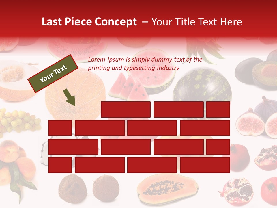 Photography Photo Red PowerPoint Template