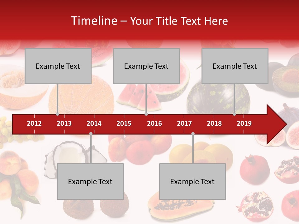 Photography Photo Red PowerPoint Template