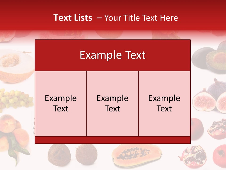 Photography Photo Red PowerPoint Template
