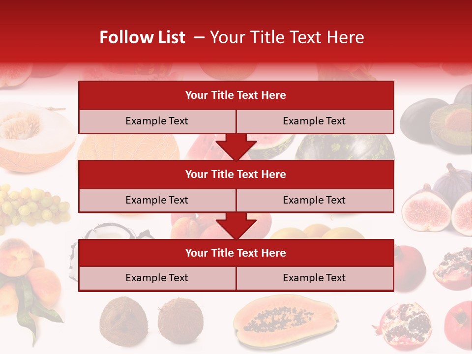 Photography Photo Red PowerPoint Template