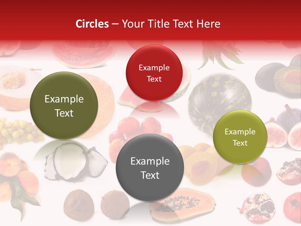 Photography Photo Red PowerPoint Template