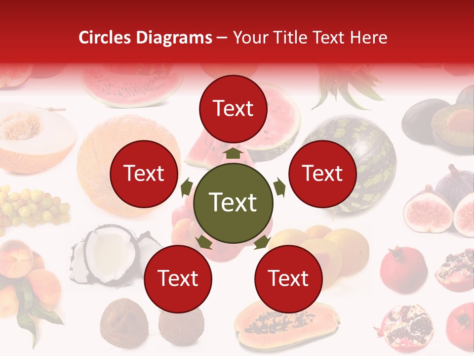 Photography Photo Red PowerPoint Template