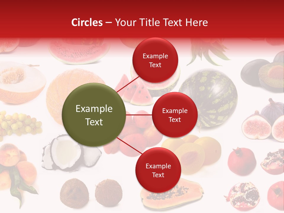 Photography Photo Red PowerPoint Template