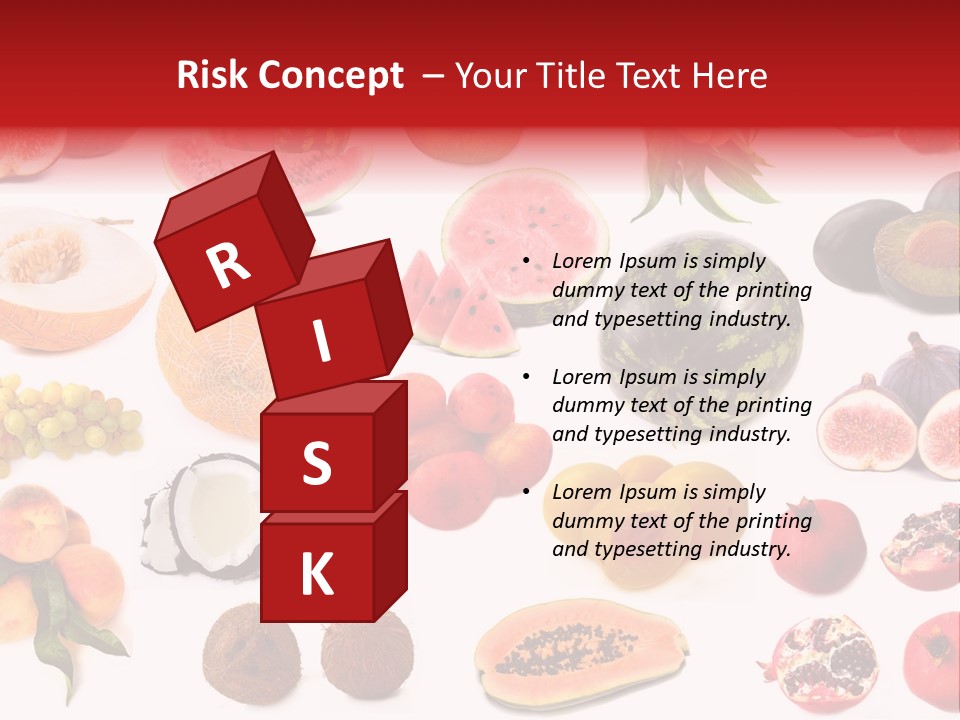 Photography Photo Red PowerPoint Template