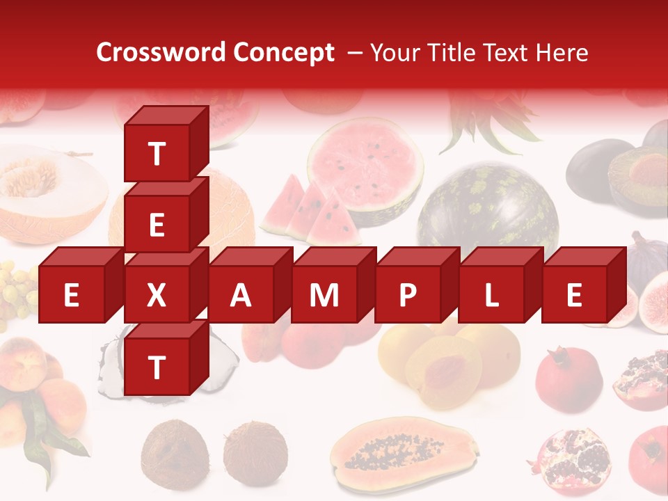Photography Photo Red PowerPoint Template