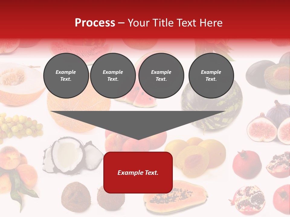 Photography Photo Red PowerPoint Template