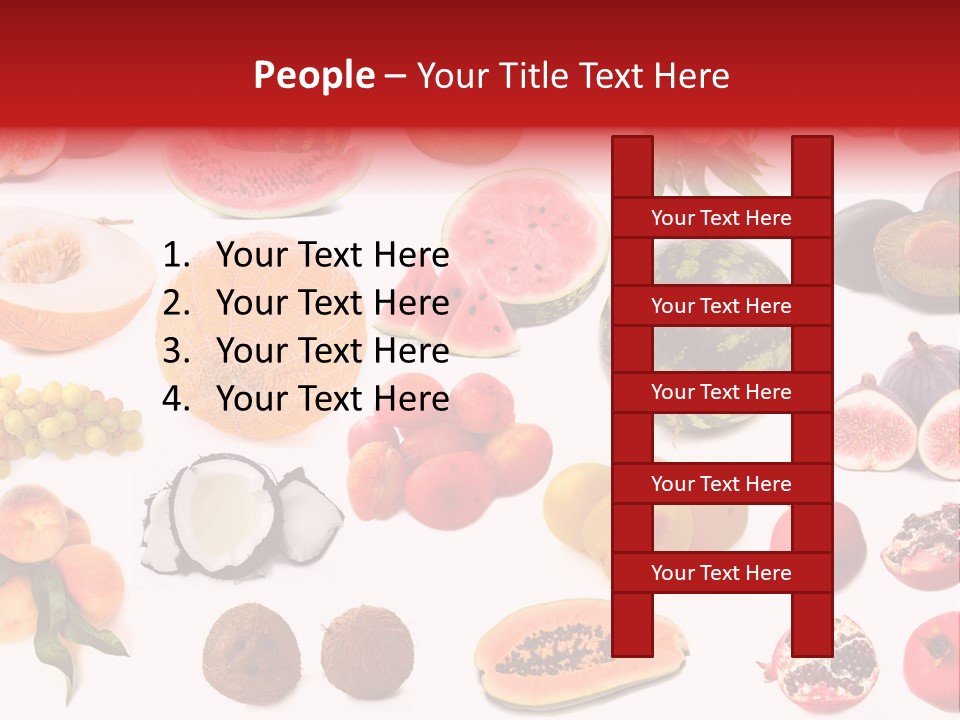 Photography Photo Red PowerPoint Template