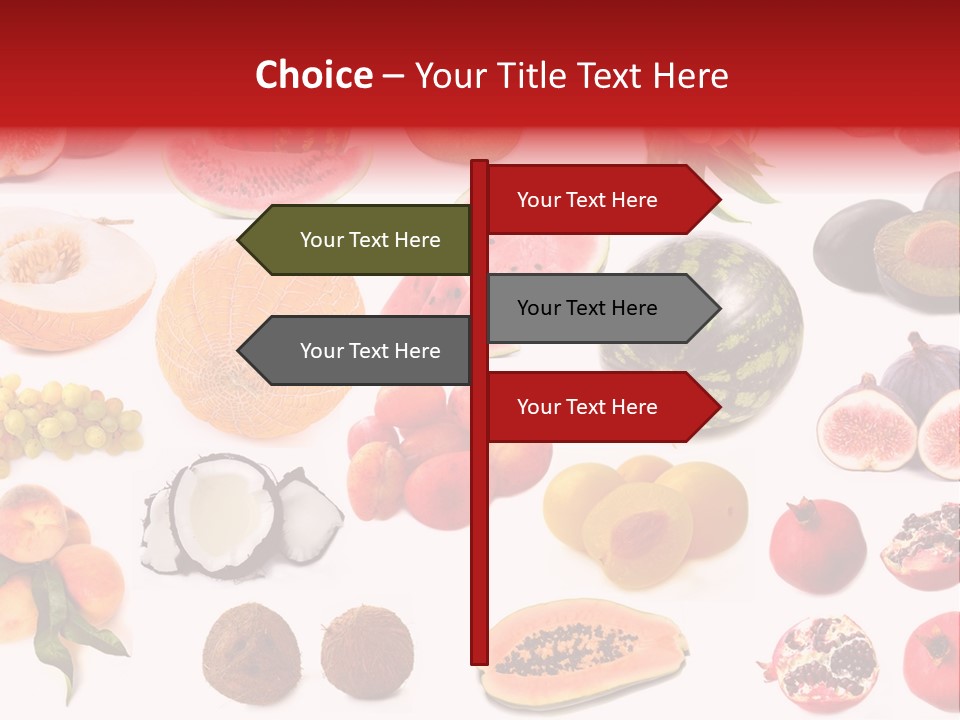 Photography Photo Red PowerPoint Template