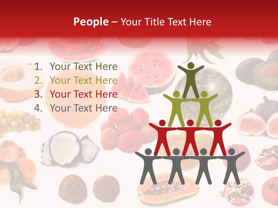 Photography Photo Red PowerPoint Template
