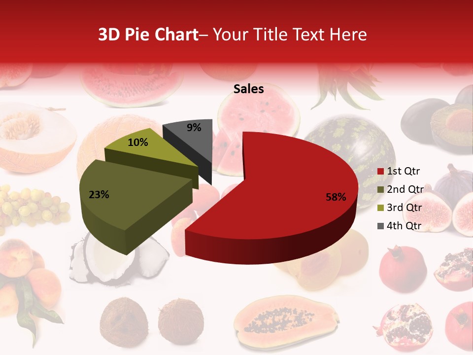 Photography Photo Red PowerPoint Template