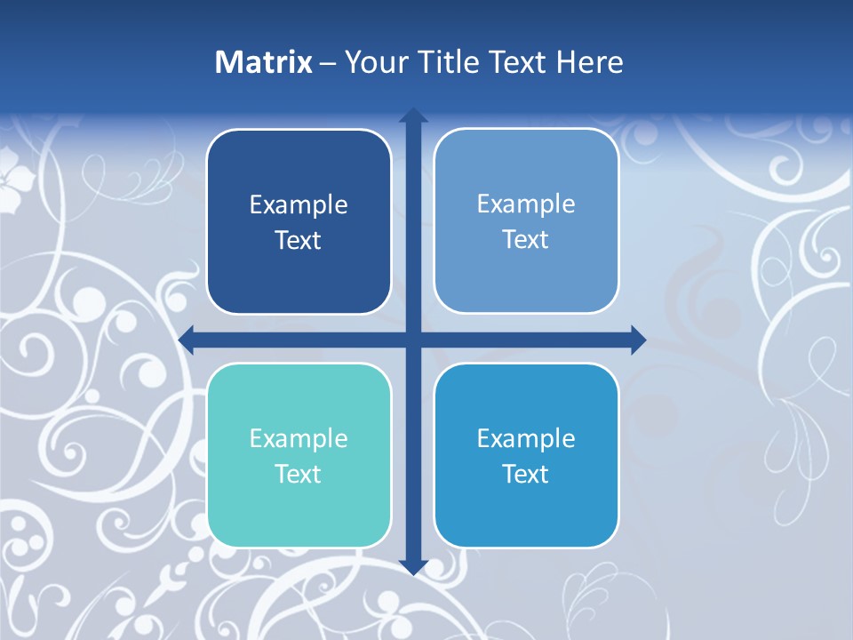 Grunge Floral Decorative PowerPoint Template