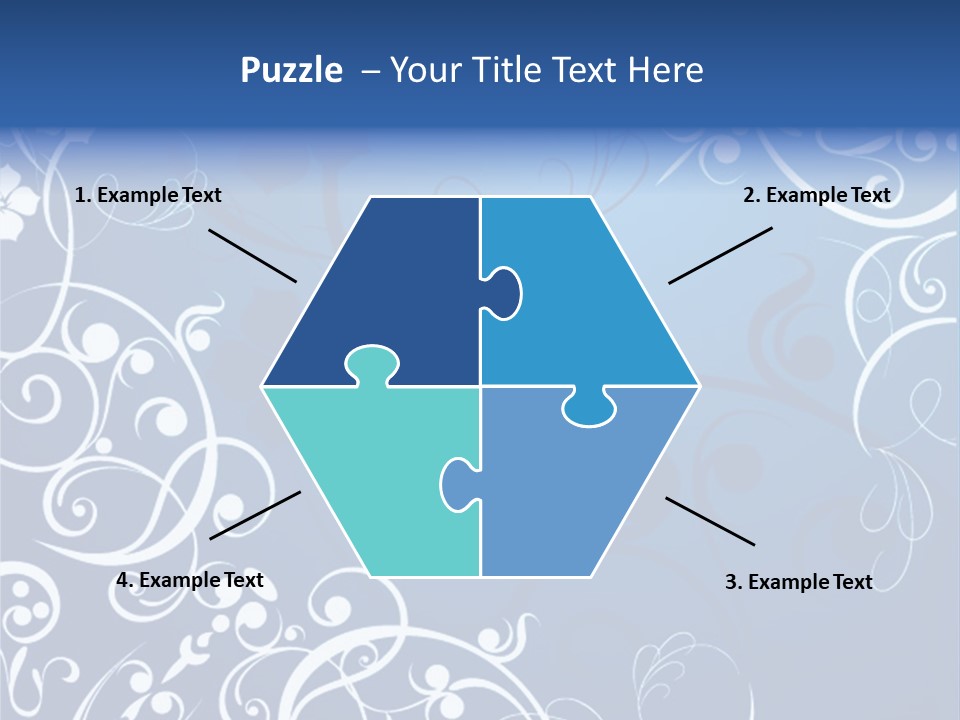 Grunge Floral Decorative PowerPoint Template