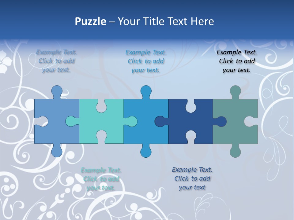 Grunge Floral Decorative PowerPoint Template