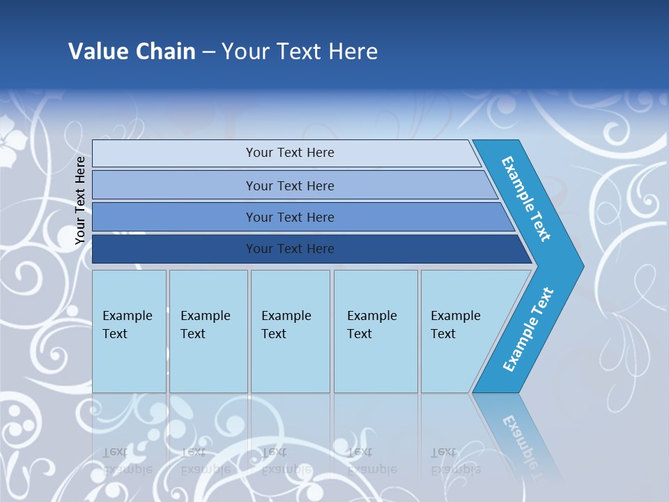 Grunge Floral Decorative PowerPoint Template