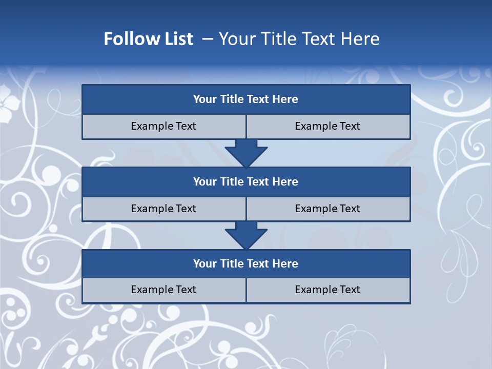 Grunge Floral Decorative PowerPoint Template