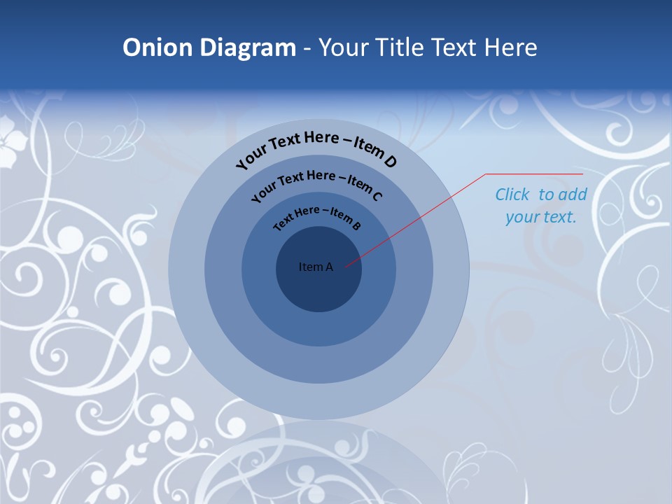 Grunge Floral Decorative PowerPoint Template