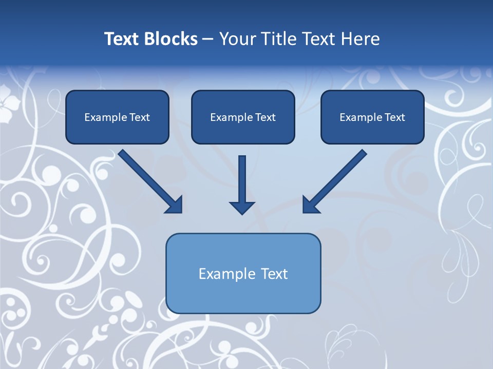 Grunge Floral Decorative PowerPoint Template
