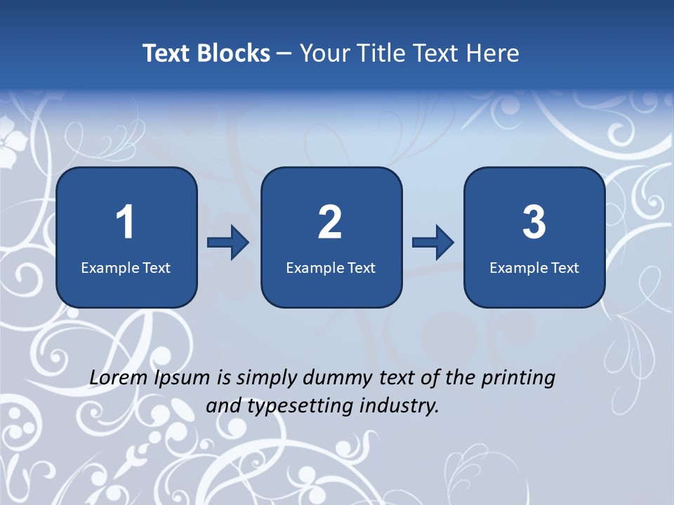 Grunge Floral Decorative PowerPoint Template
