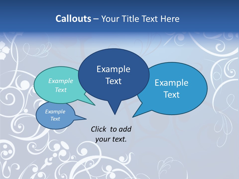 Grunge Floral Decorative PowerPoint Template