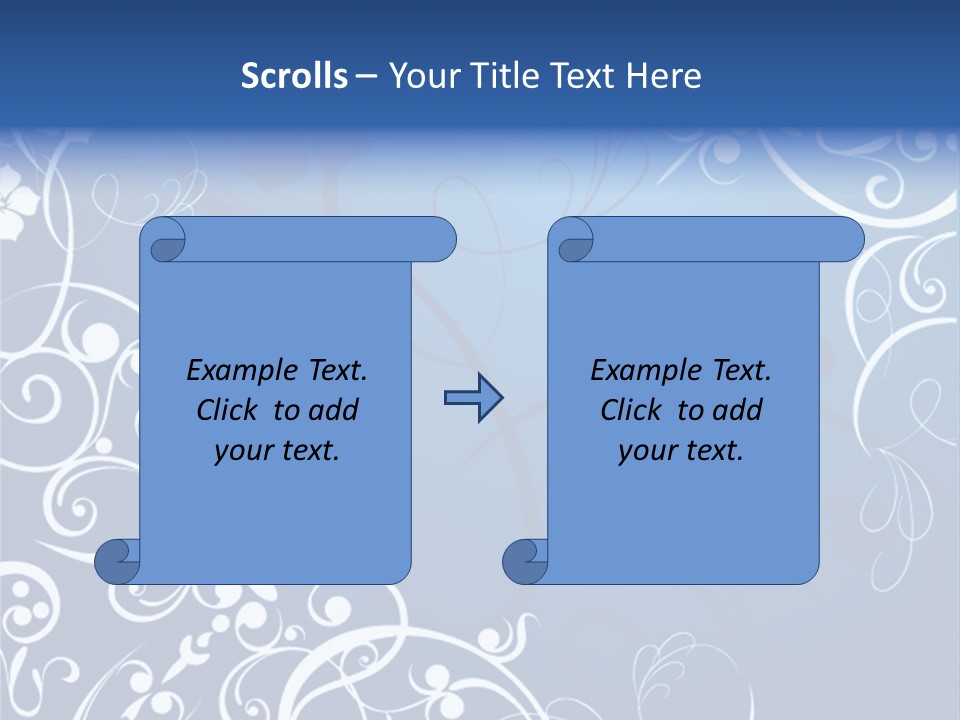 Grunge Floral Decorative PowerPoint Template