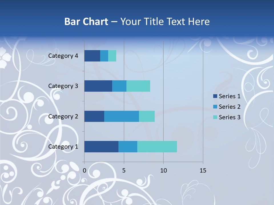 Grunge Floral Decorative PowerPoint Template