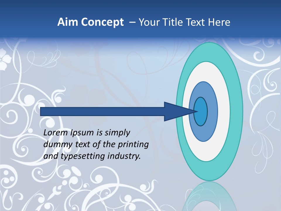 Grunge Floral Decorative PowerPoint Template