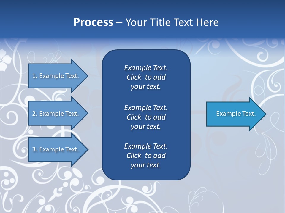 Grunge Floral Decorative PowerPoint Template